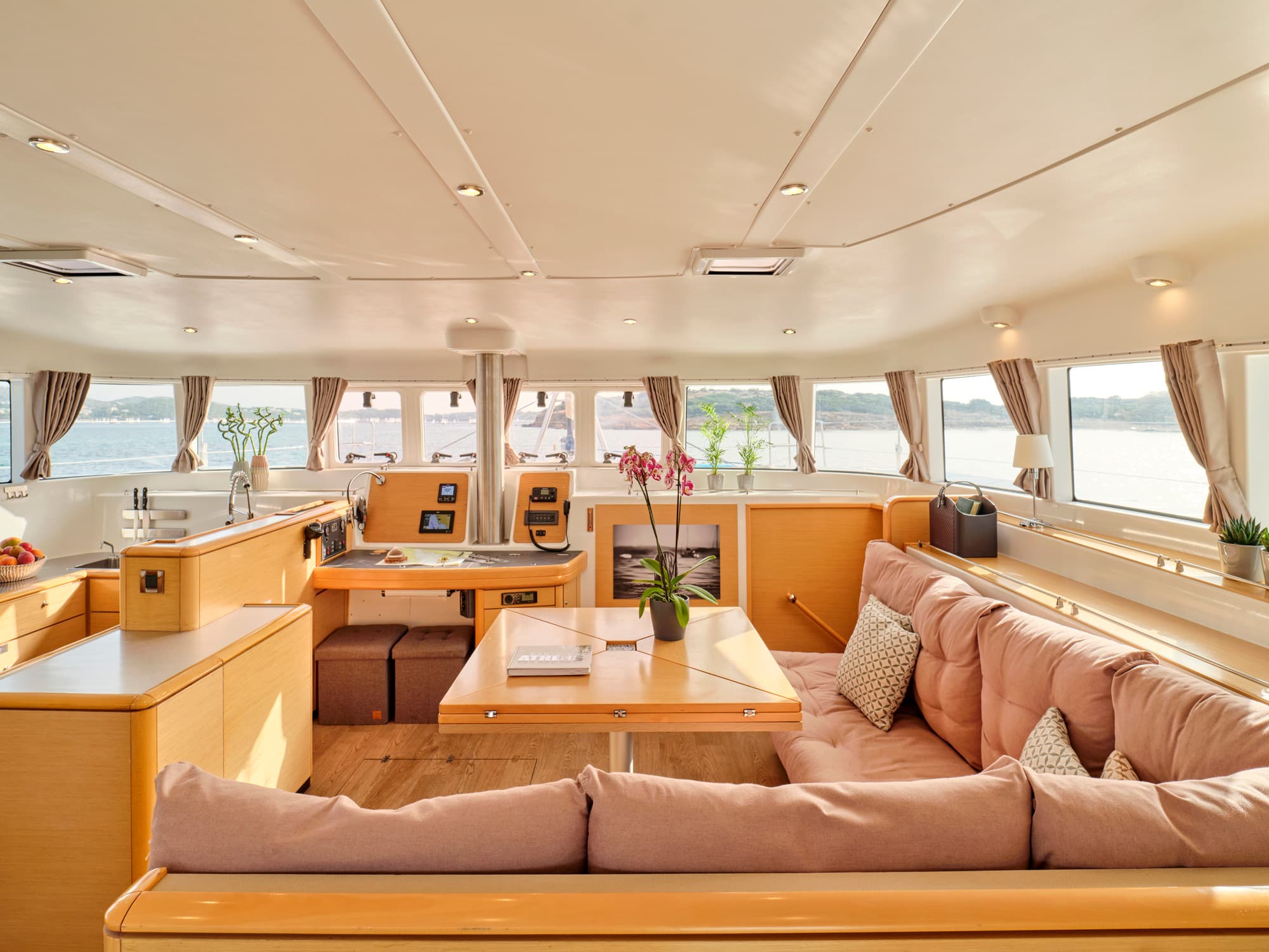 Boat interior