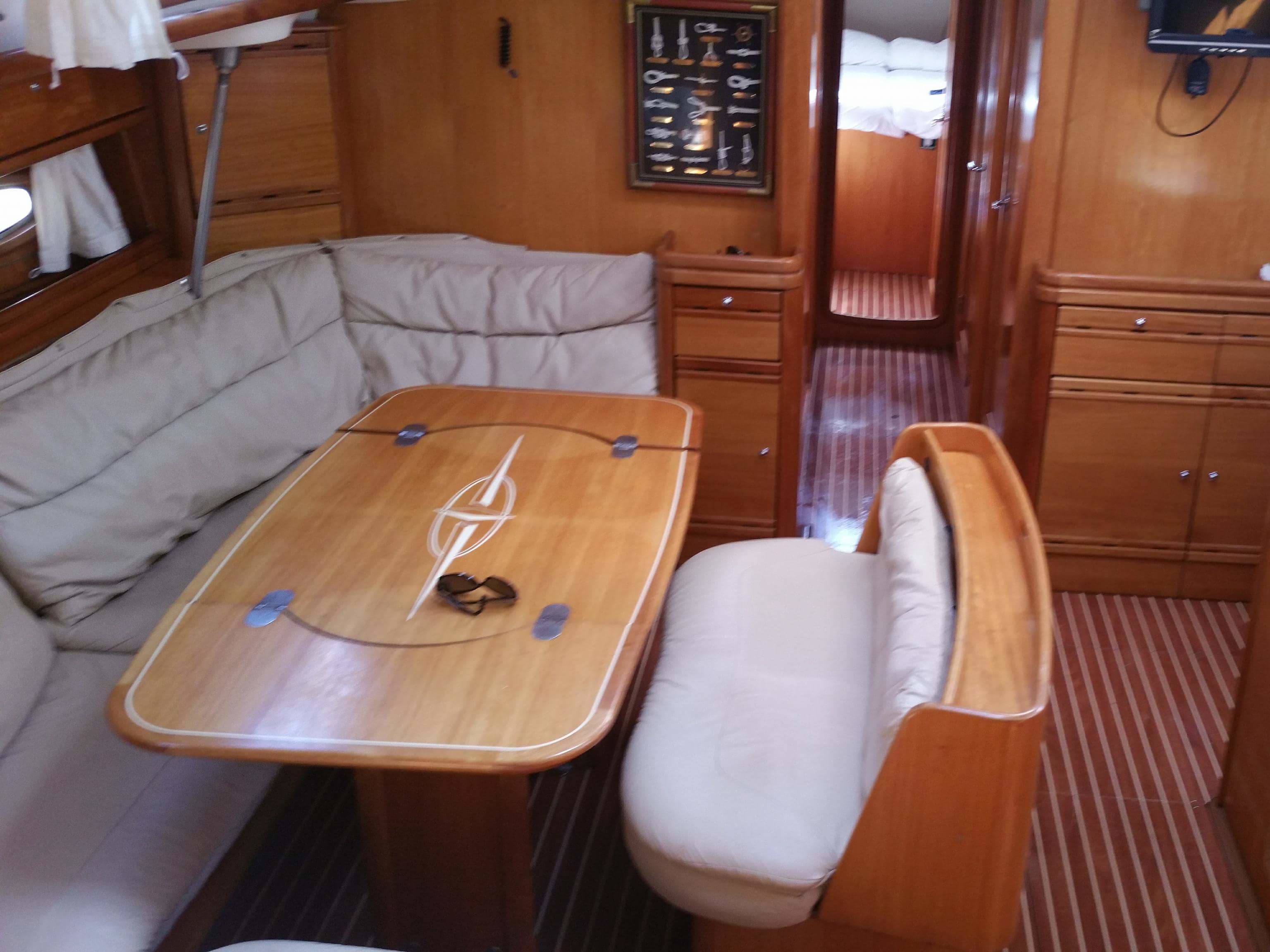 Boat interior
