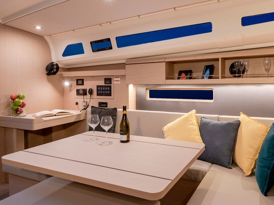 Boat interior