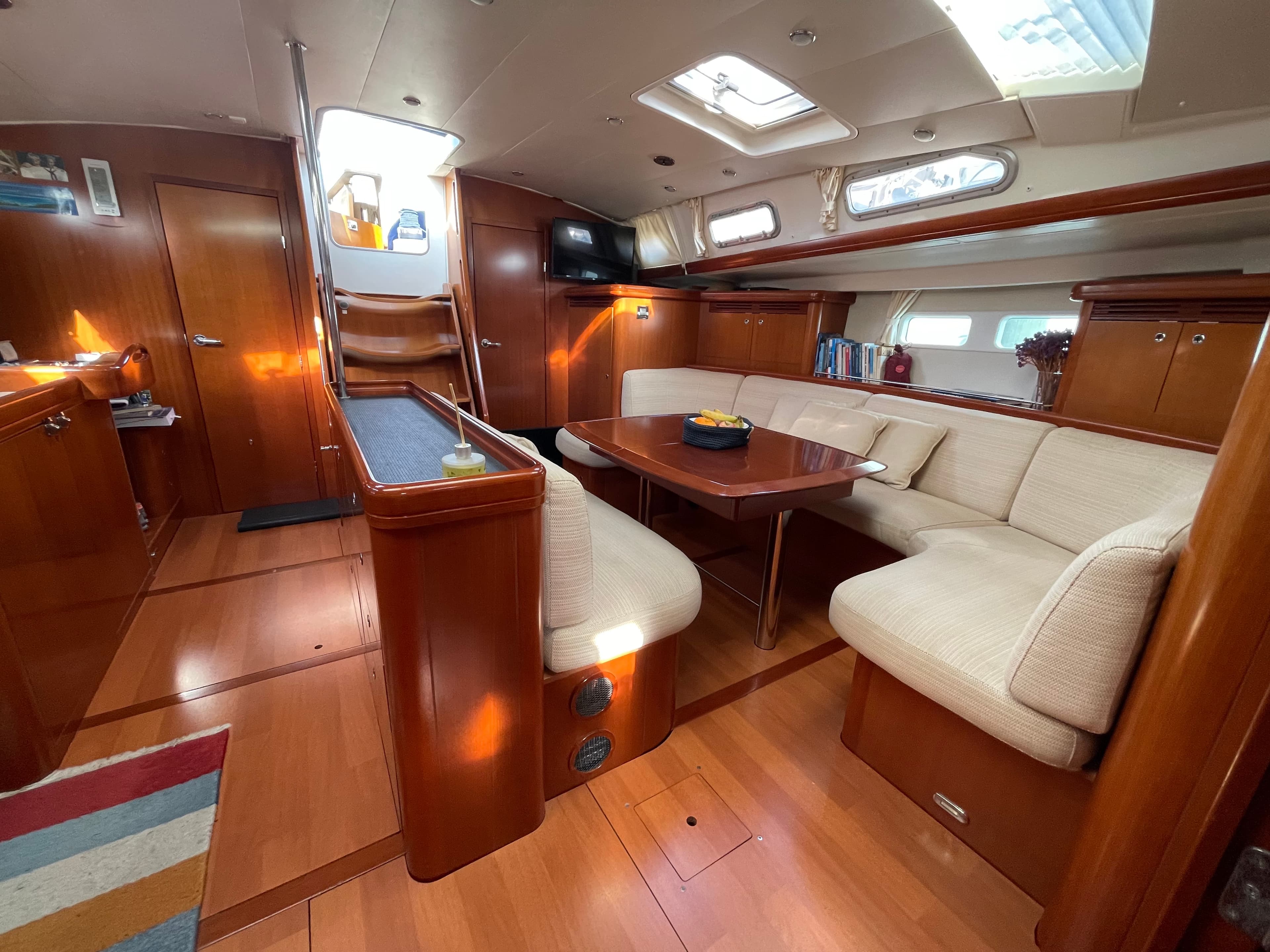 Boat interior