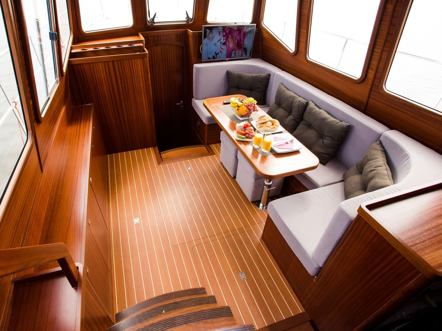 Boat interior