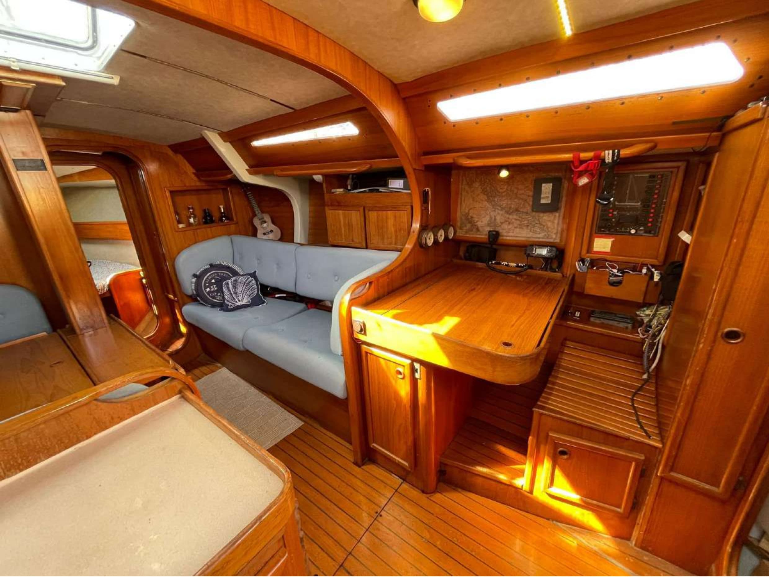 Boat interior