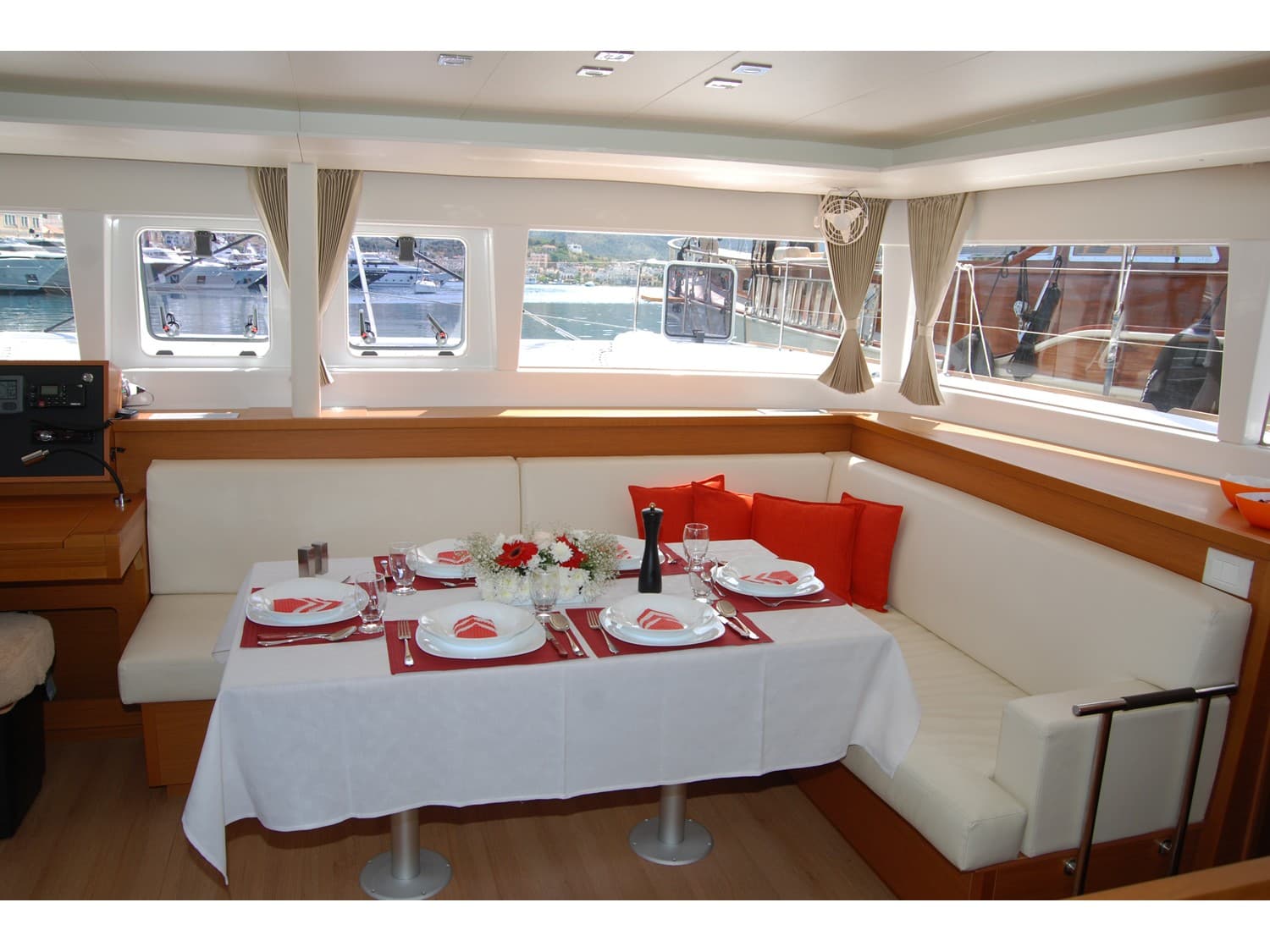 Boat interior