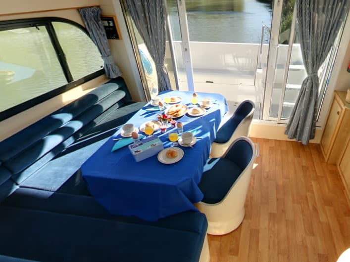 Boat interior