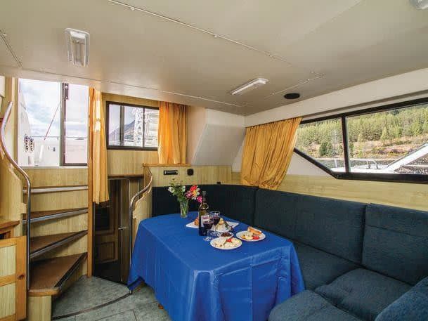 Boat interior