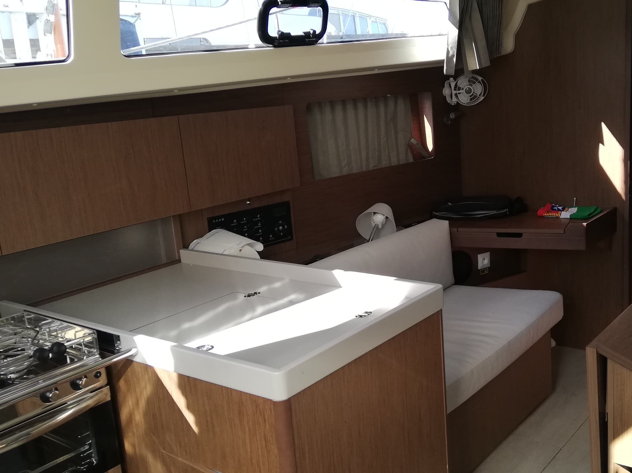Boat interior