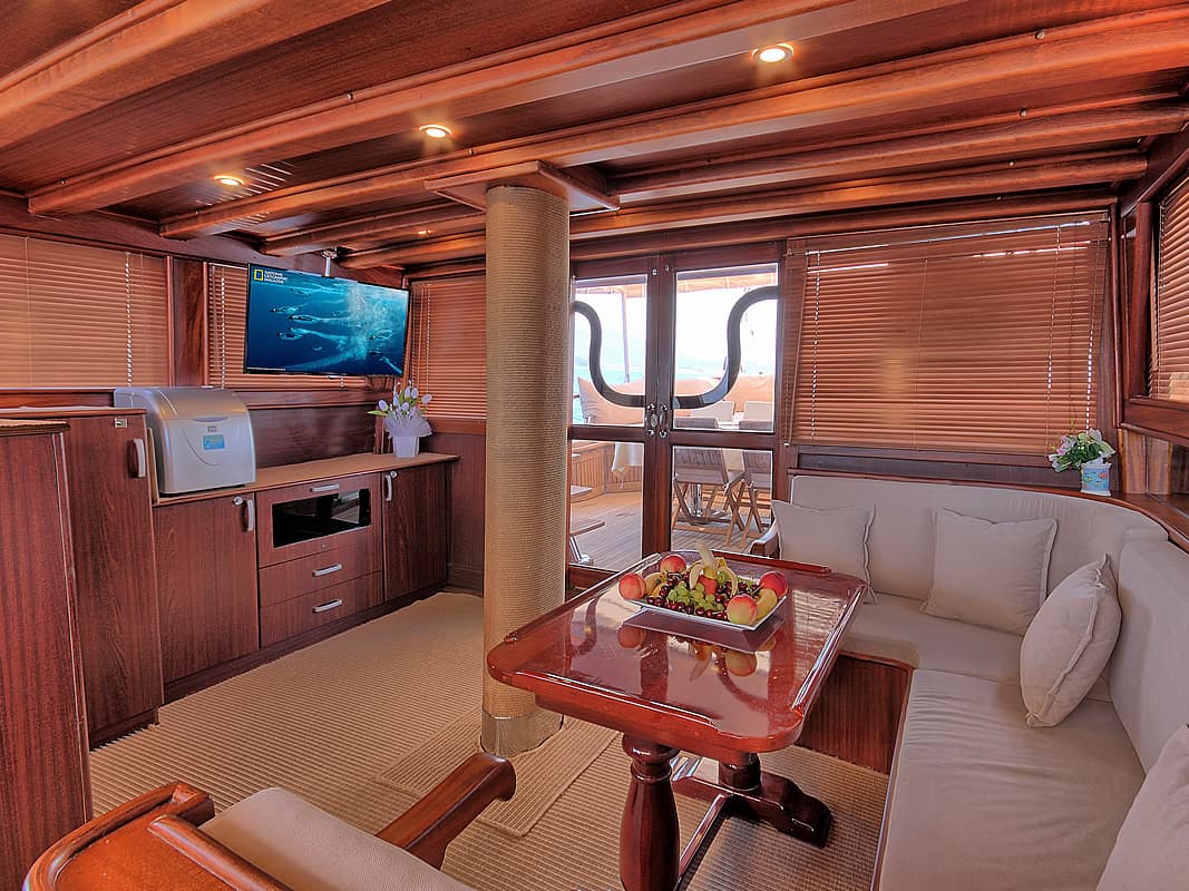Boat interior