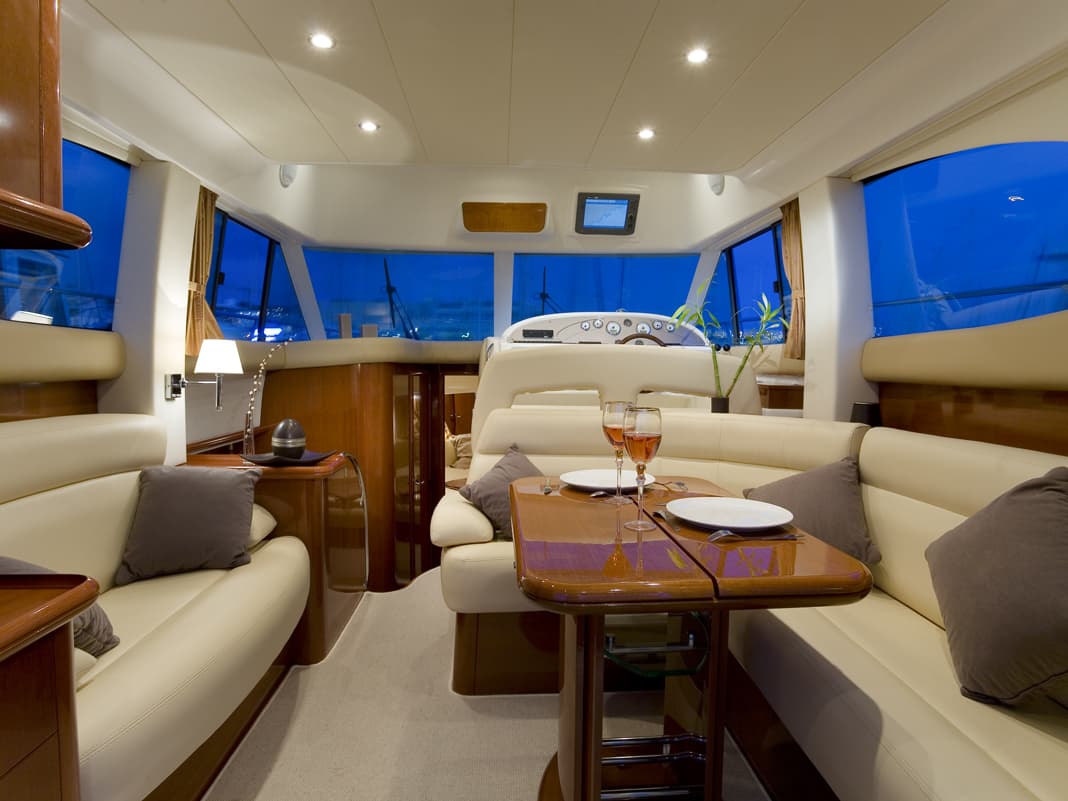 Boat interior
