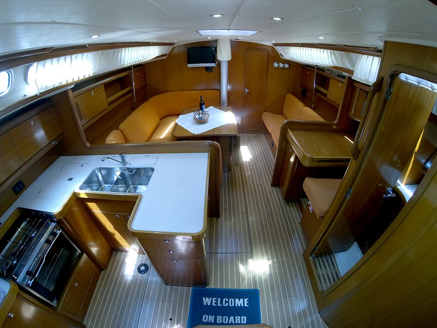 Boat interior