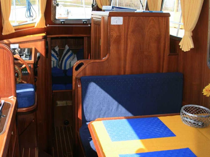 Boat interior