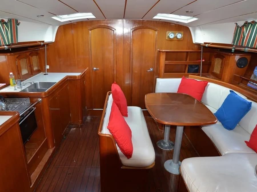 Boat interior