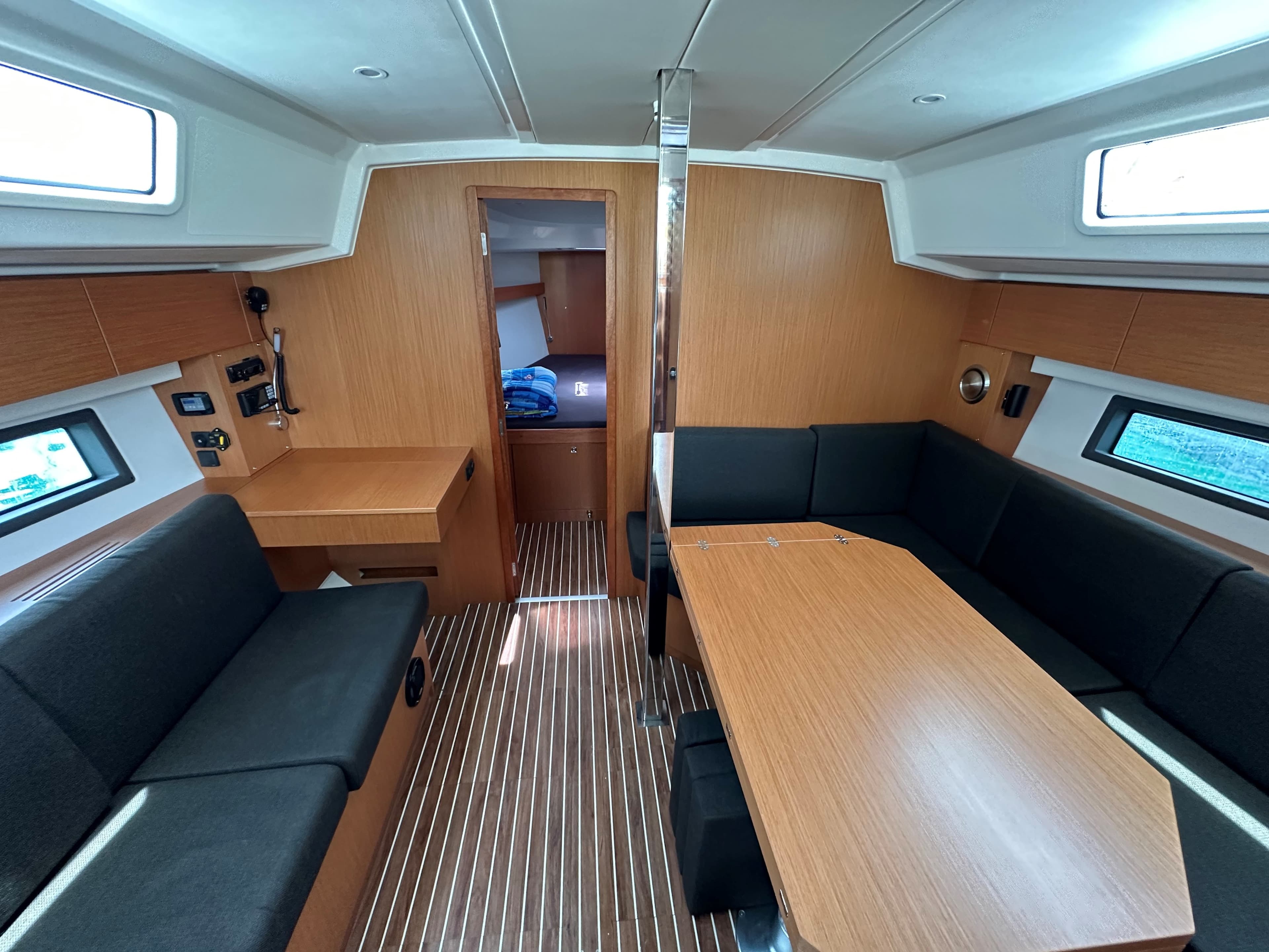 Boat interior