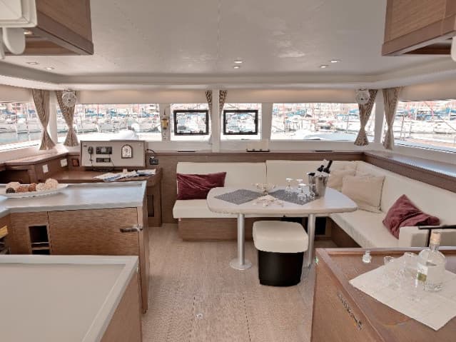 Boat interior