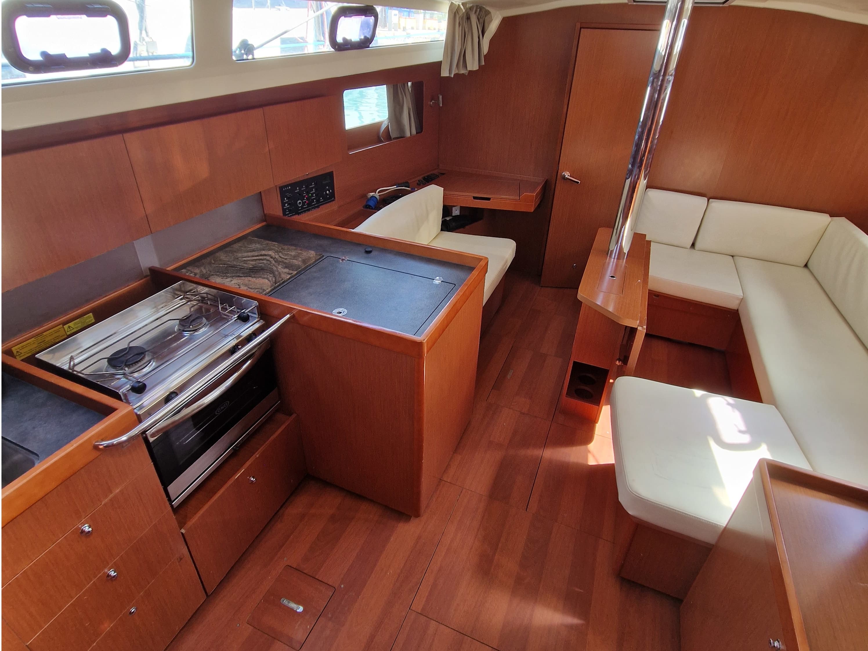 Boat interior