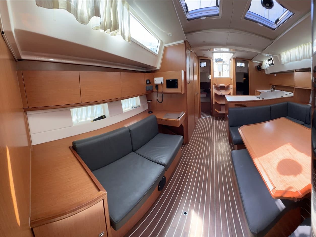 Boat interior