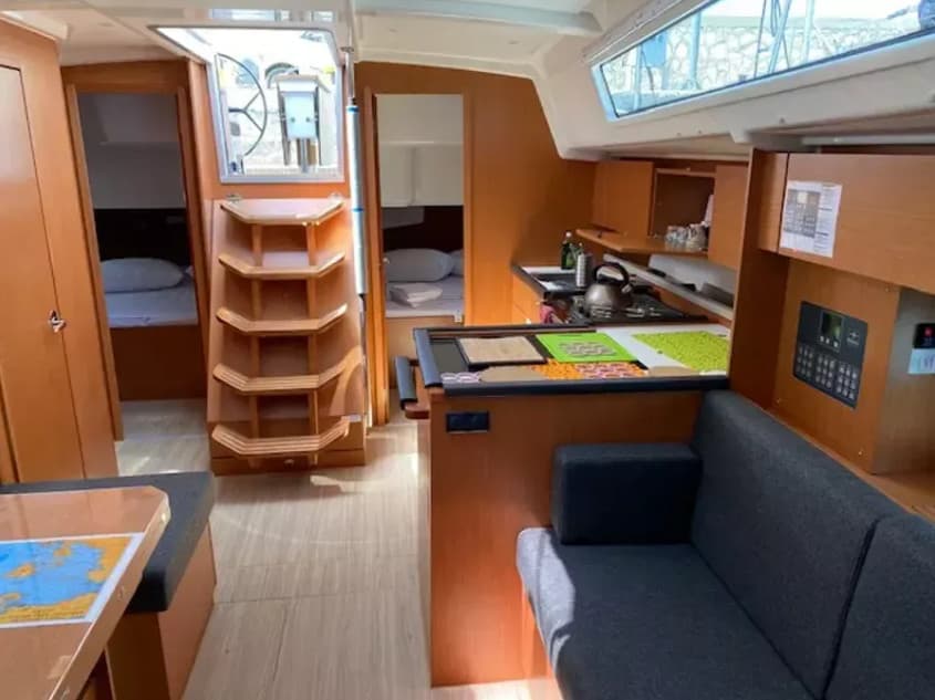 Boat interior