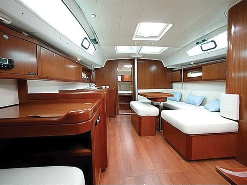Boat interior