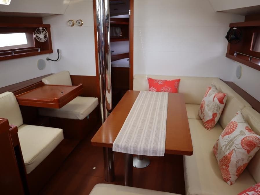 Boat interior
