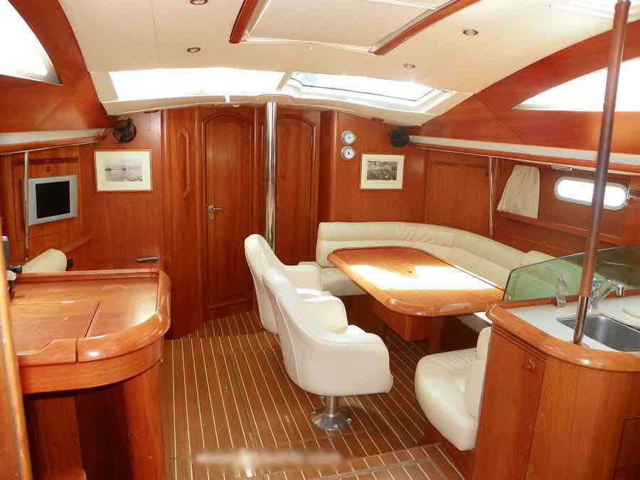 Boat interior