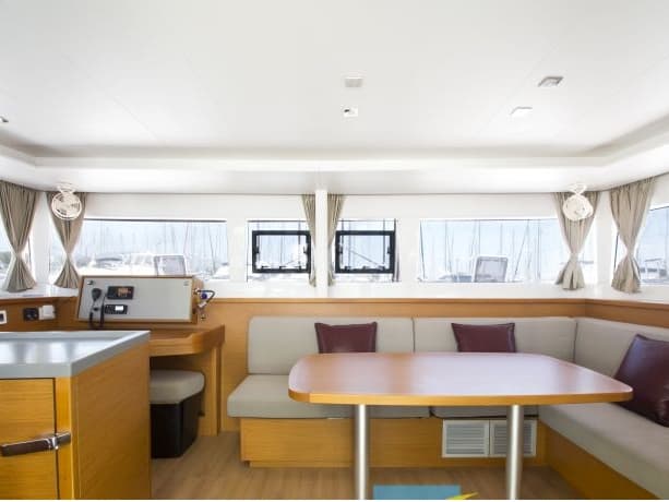 Boat interior