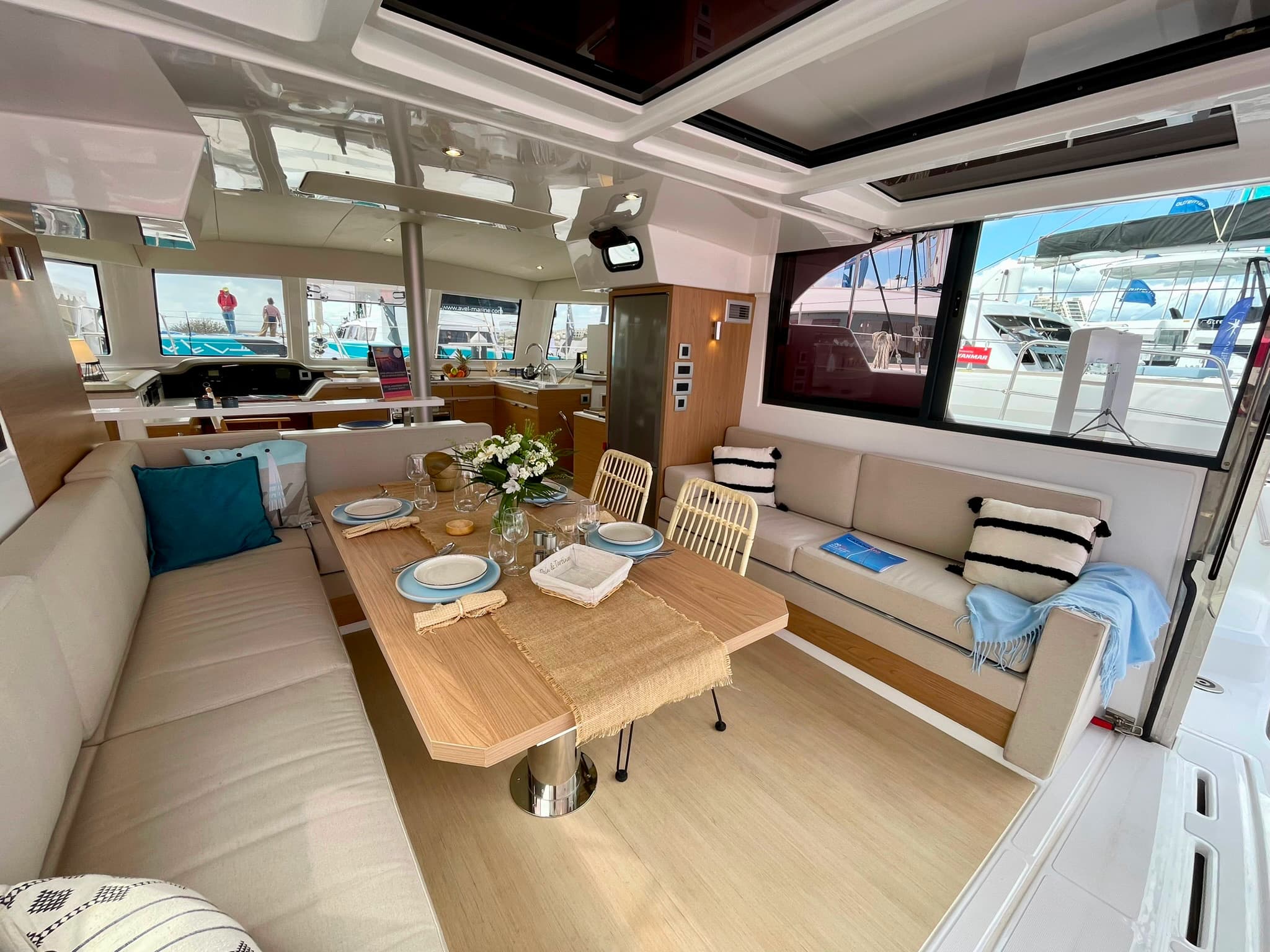 Boat interior