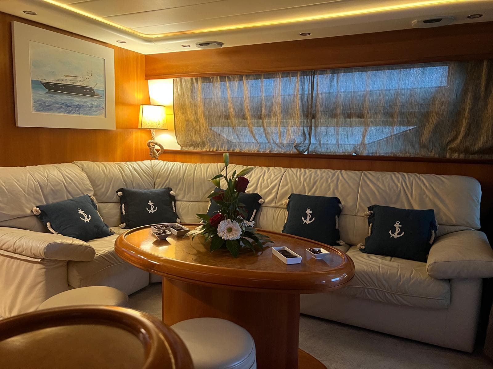 Boat interior