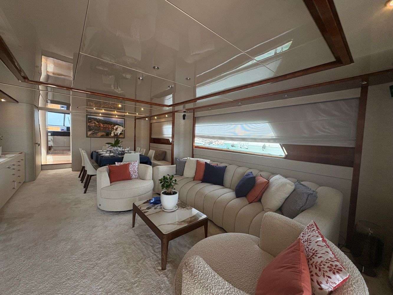 Boat interior