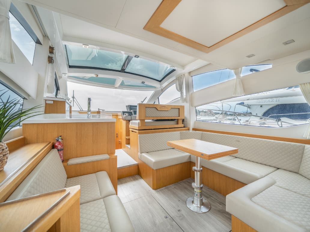 Boat interior