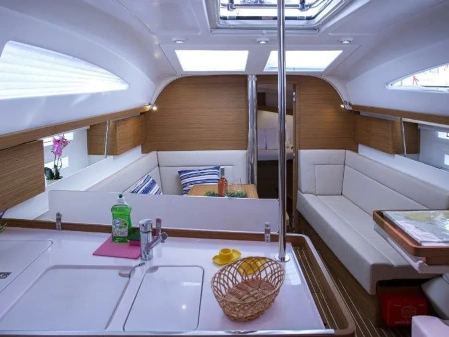 Boat interior