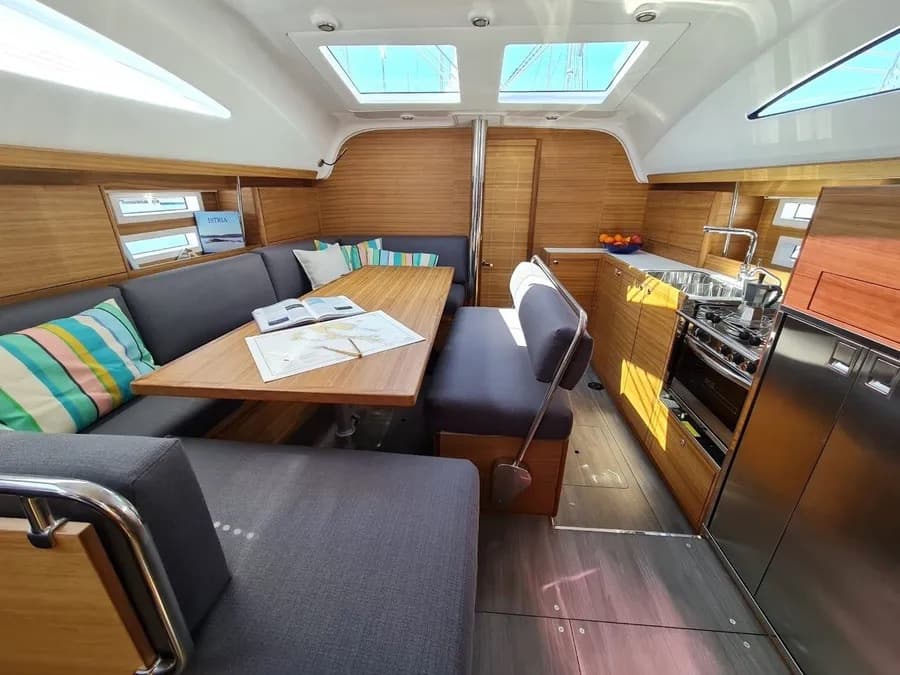 Boat interior