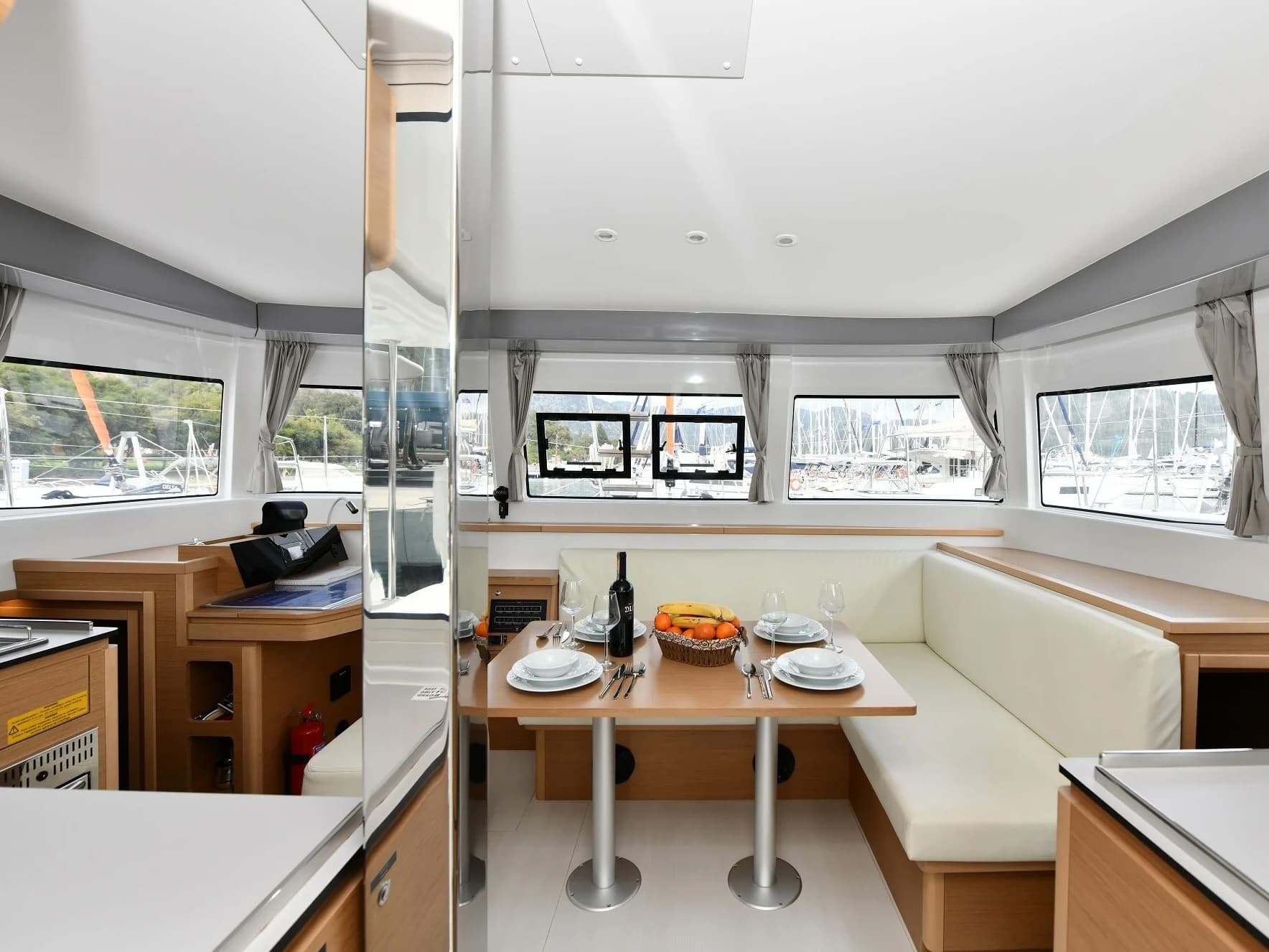 Boat interior