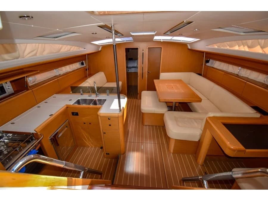 Boat interior