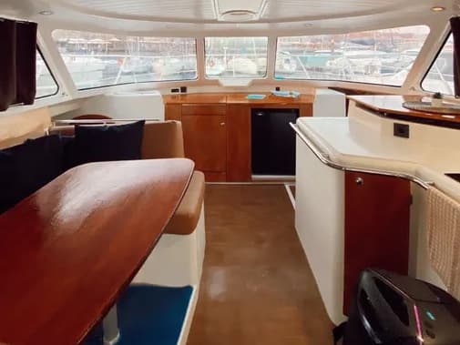 Boat interior