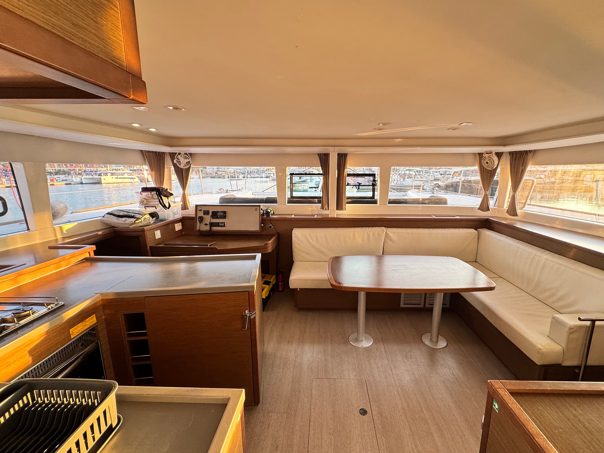 Boat interior
