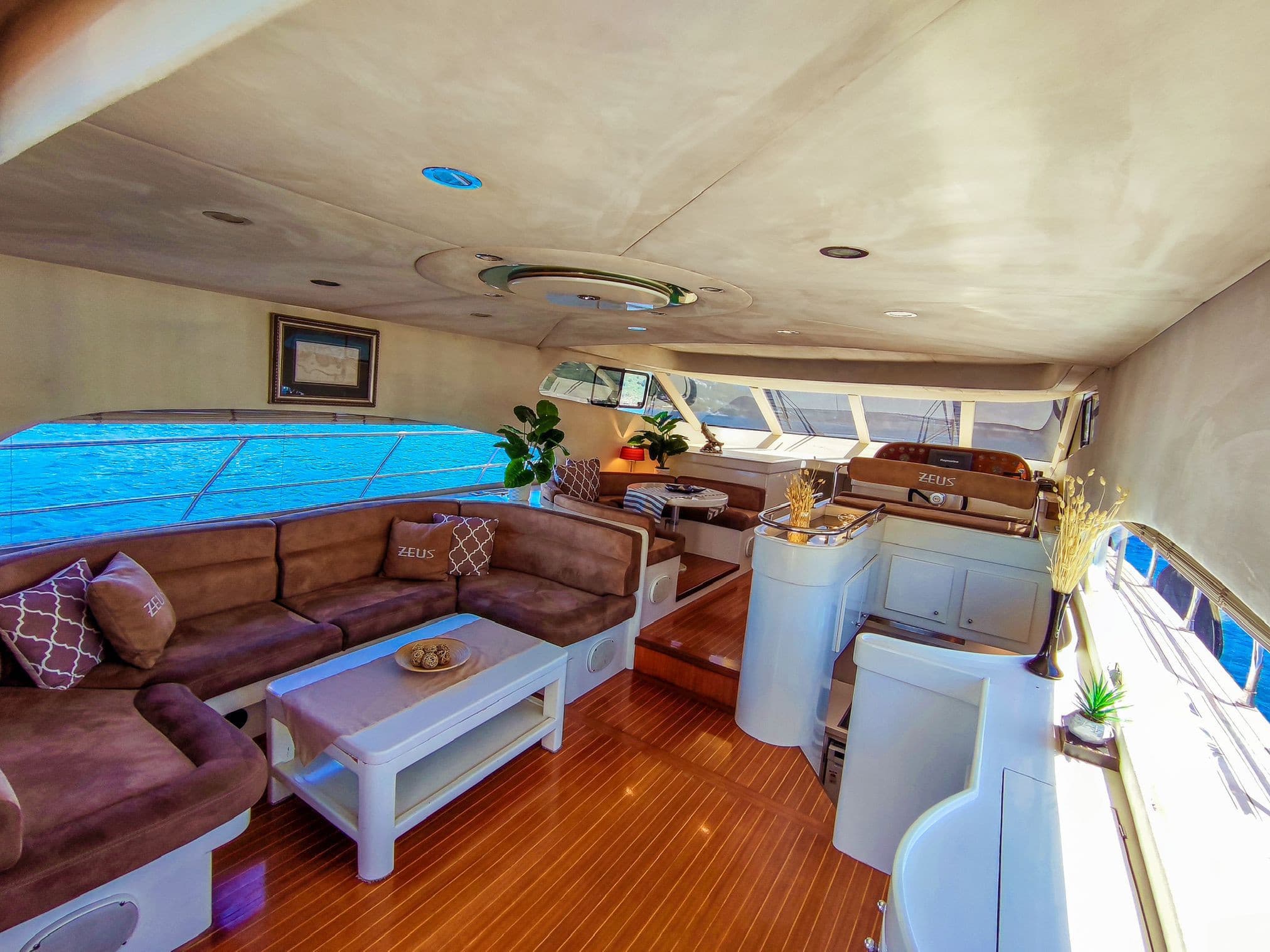 Boat interior