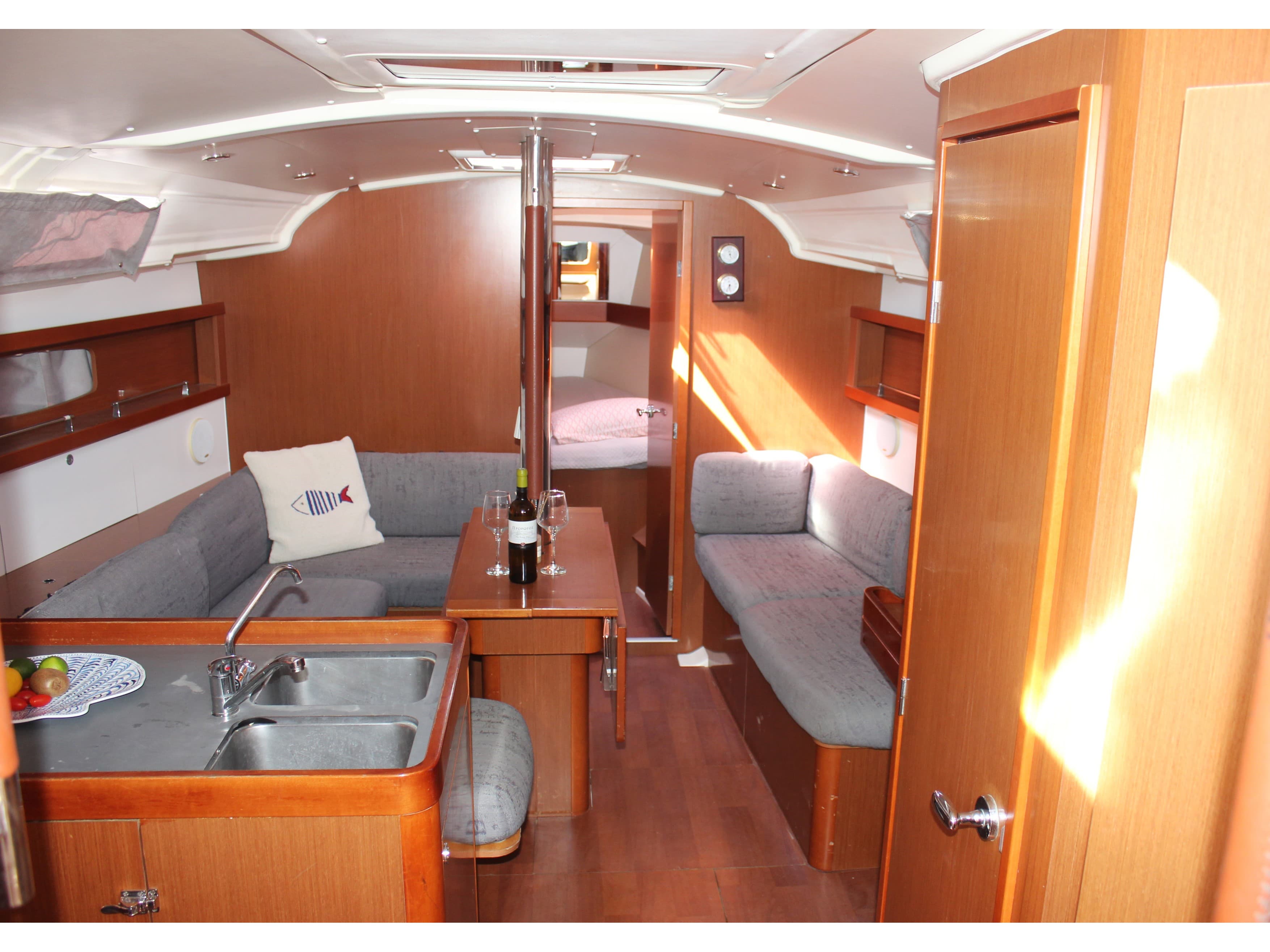 Boat interior
