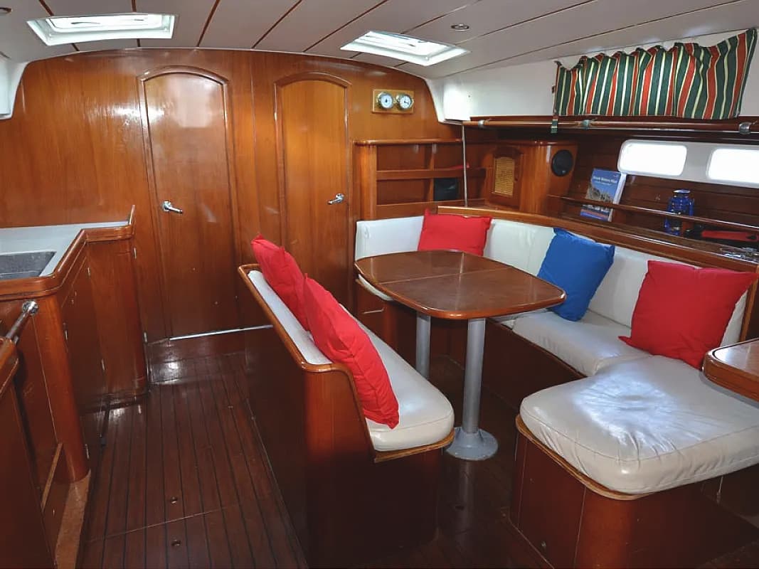 Boat interior