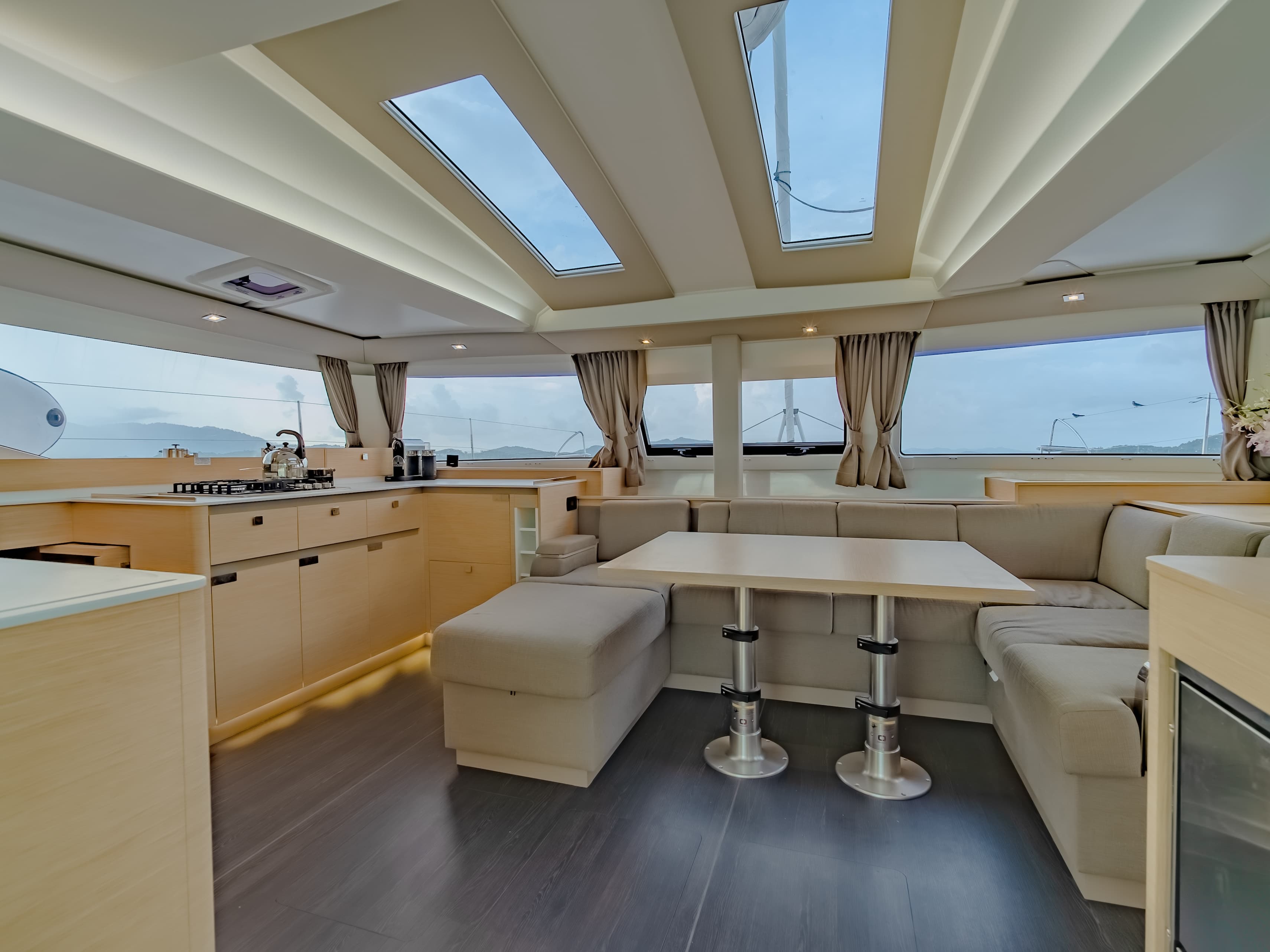Boat interior