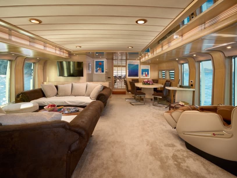 Boat interior