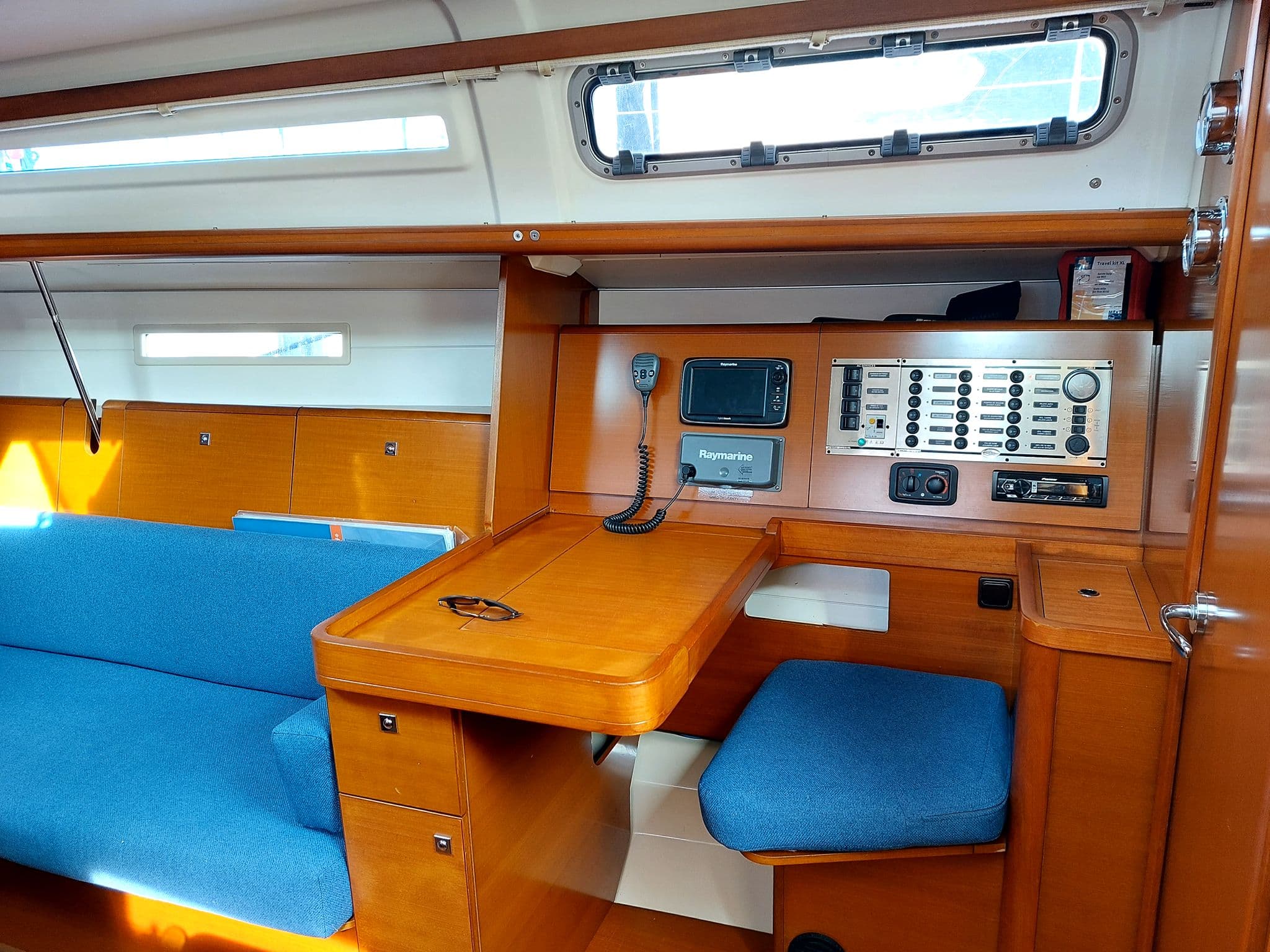 Boat interior