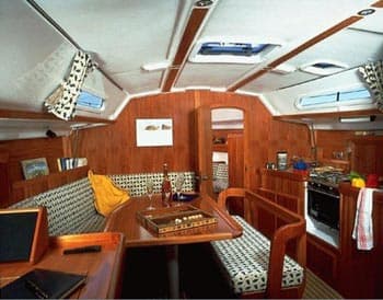 Boat interior