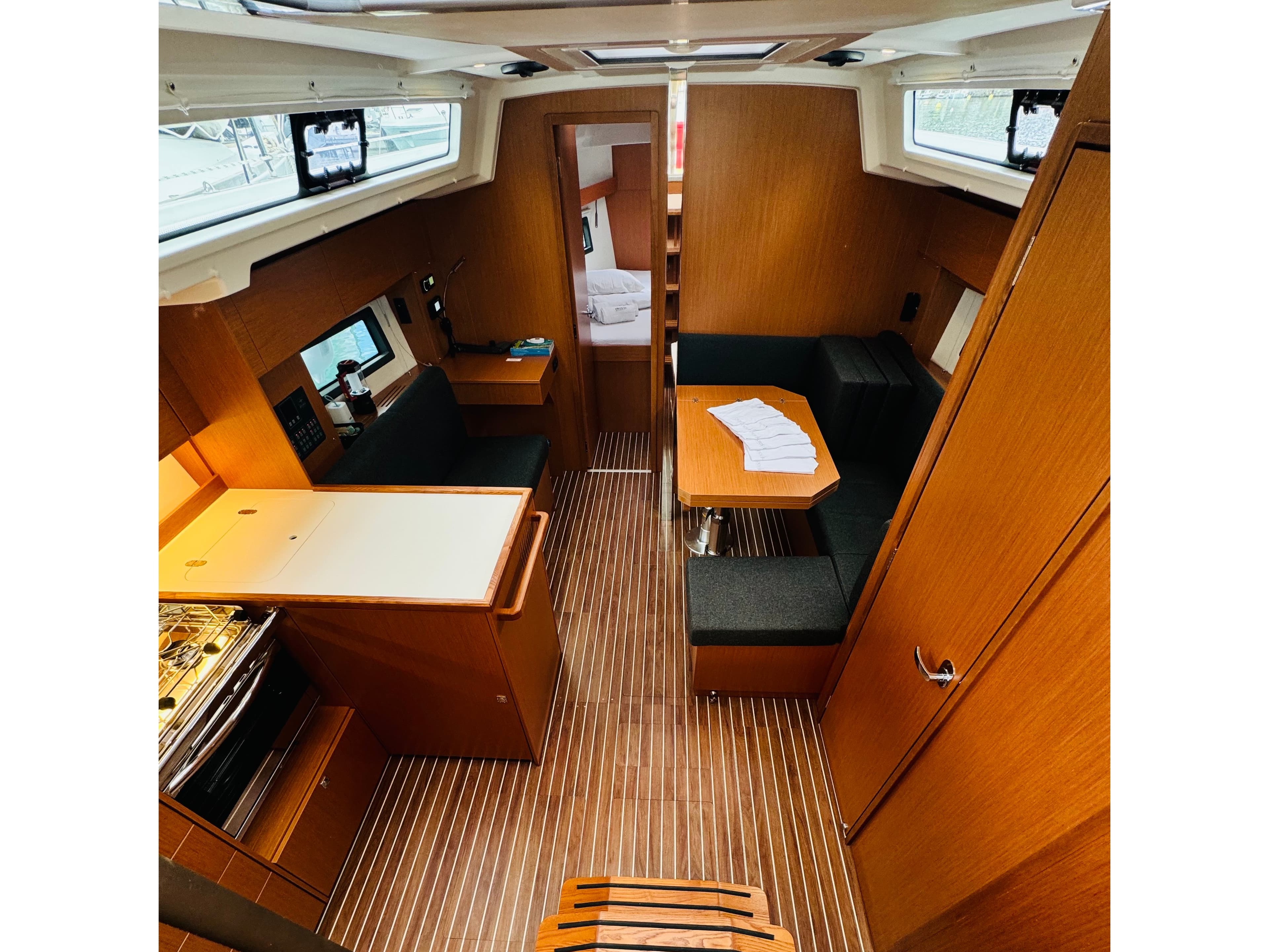 Boat interior