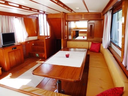 Boat interior
