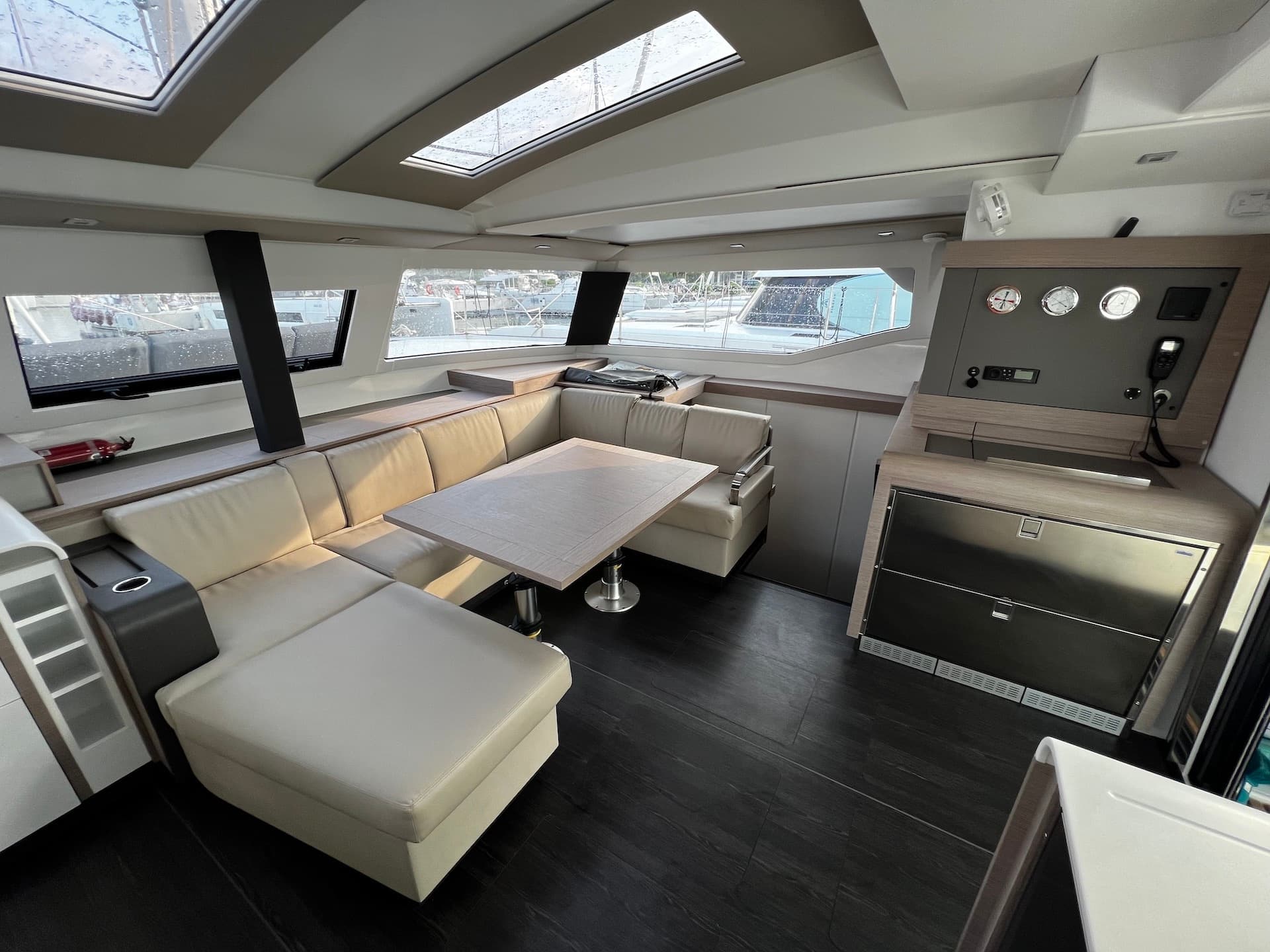Boat interior