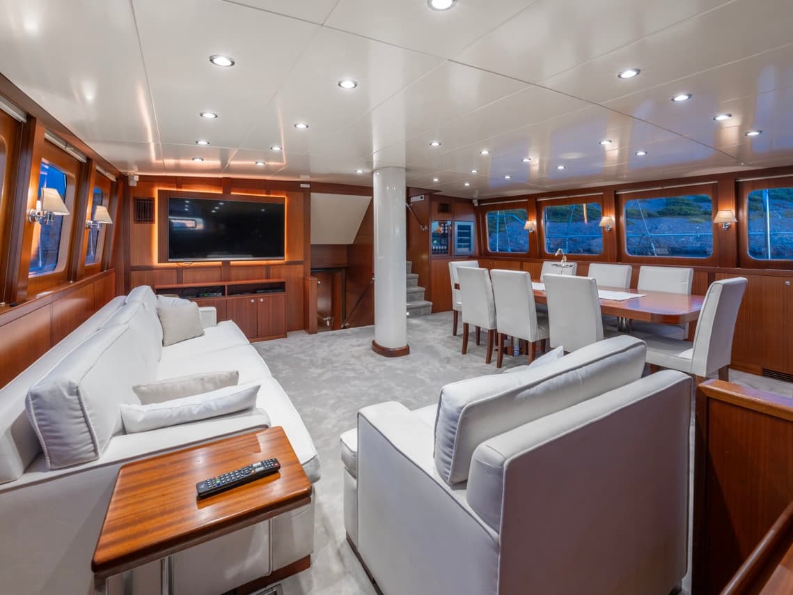 Boat interior