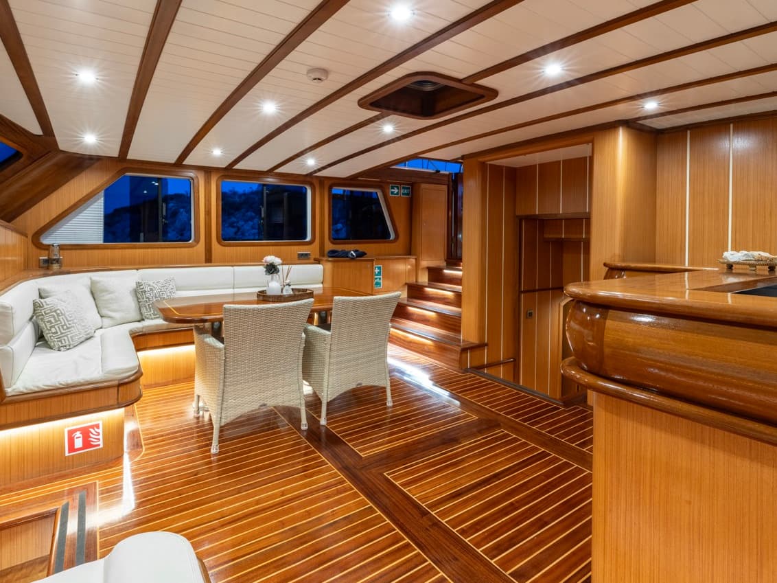 Boat interior
