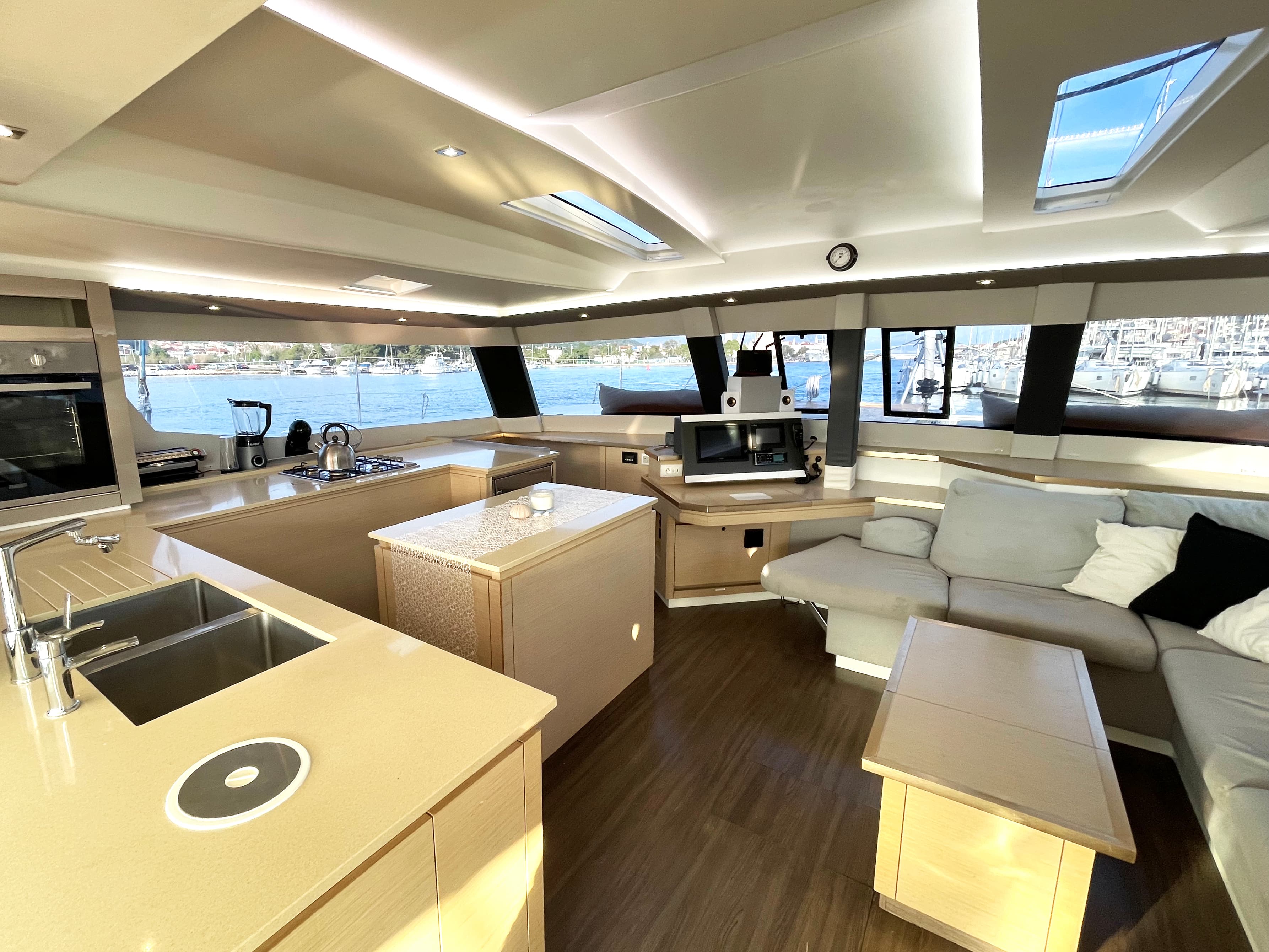 Boat interior