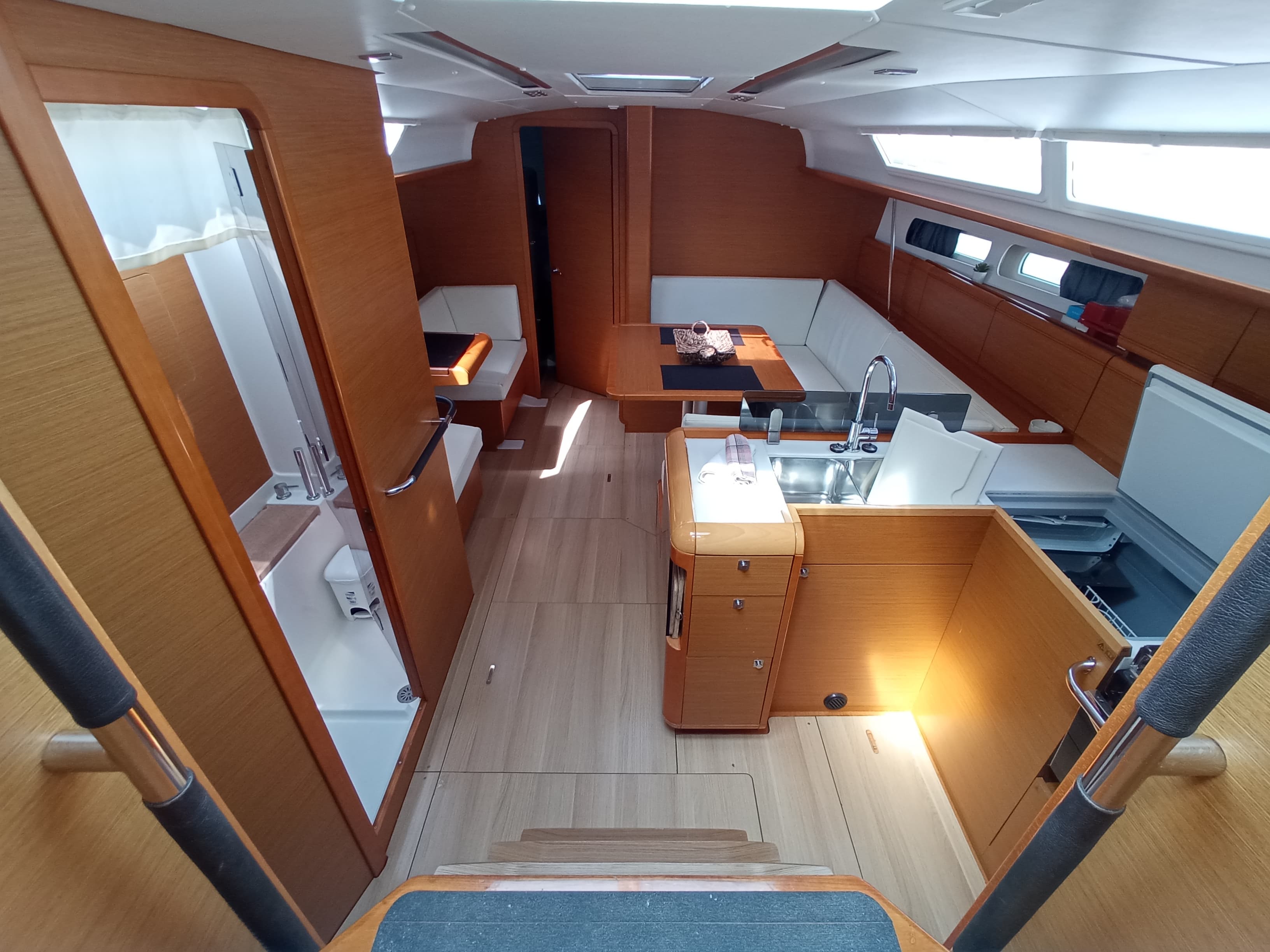 Boat interior