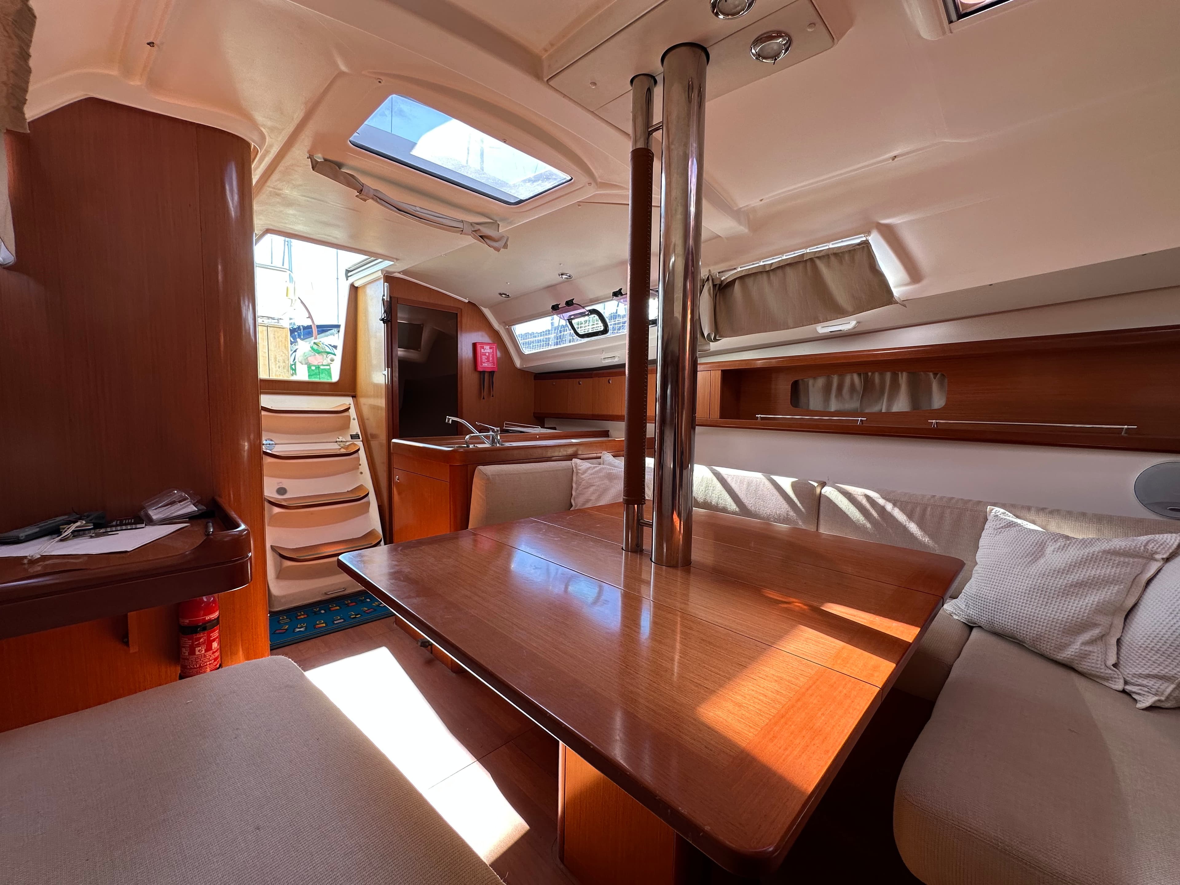Boat interior