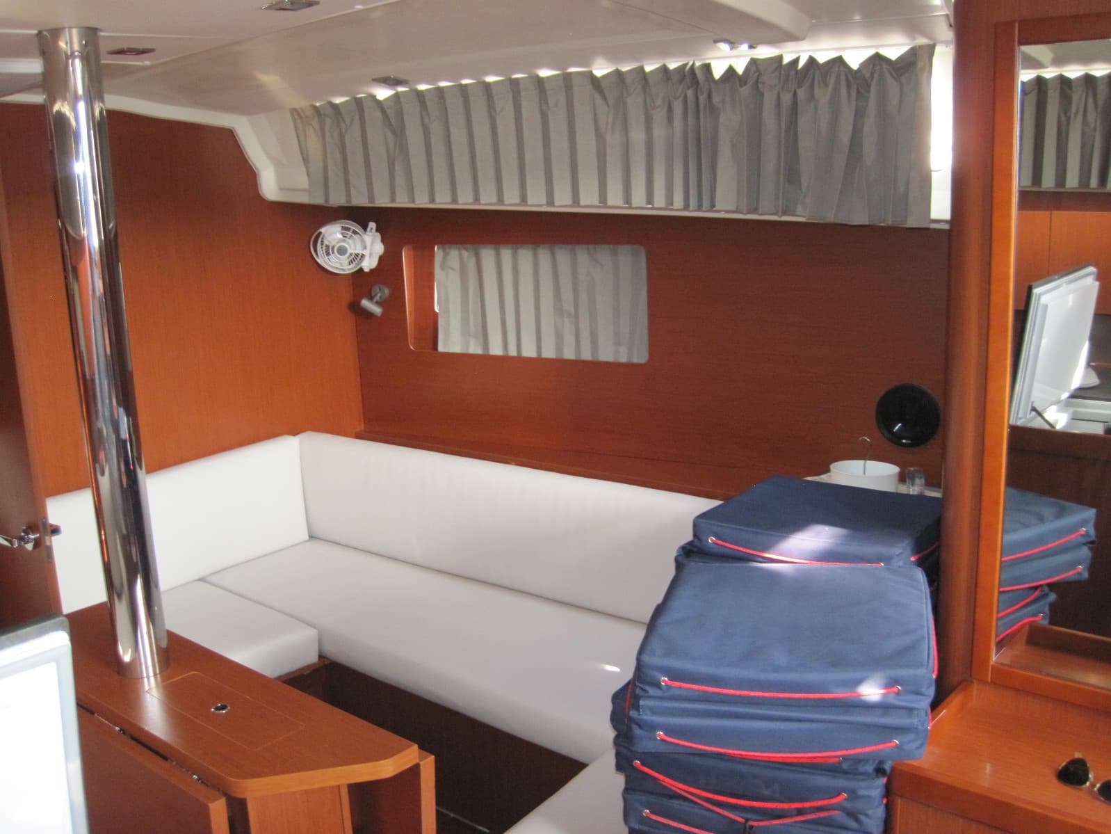 Boat interior